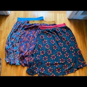 3 LulaRoe Lola skirts size L